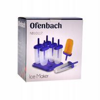 Ledų formelė Ofenbach NB10117, 6 vnt., Skaidri sp./Violetinė sp.