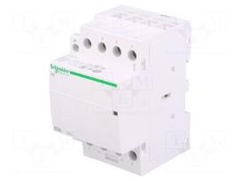 Contactor: 4-pole installation | NO x4 | 230÷240VAC | 63A | DIN | ICT