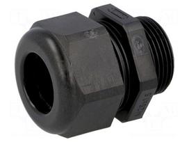 Cable gland | M25 | 1,5 | IP68 | Mat: polyamide | black | UL94V-0
