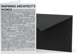Cinqpoints Atvirukas su voku Architects Quotes Inspiring Words