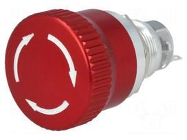 Switch: vandal resistant | Pos: 2 | SPDT | 0.5A/220VAC | 1A/24VDC | IP65