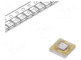 LED | UV-A | Case (mm): 3535 | 120° | 500mA | 2.8W | λd: 390÷400nm | SMD