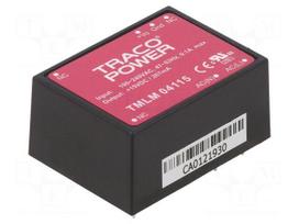 Converter: AC/DC | 4W | Uin: 90÷264VAC,120÷370VDC | Uout: 15VDC | OUT: 1