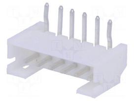 Connector: wire-board | socket | male | PIN: 6 | angled 90° | THT | 2mm