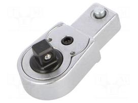 Wrench tip | torque | Kind of socket: square | 1/4" | 9x12mmM
