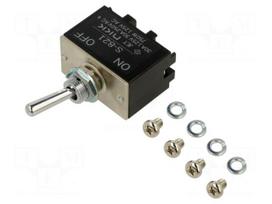 Switch: toggle | Pos: 2 | DPST | ON-OFF | 30A/250VAC | 30A/48VDC | S