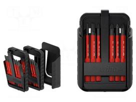 Tools set: screwdriver bits | insulated | 1kVAC | Holder: hexagonal