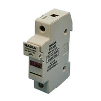 STID-32-1 Cilindrinis saugiklio 10x38 atjungiklis LED, 1P, 32A, 690V