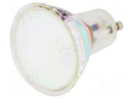 LED lamp | white warm | GU10 | 230VAC | 670lm | 6.7W | 110° | 3000K