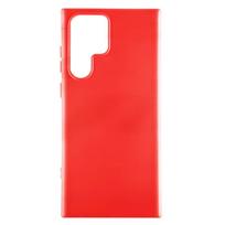 Nugarėlės dėklai Evelatus Samsung Galaxy S22 Ultra Premium Soft Touch Silicone Case Chinese red