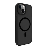 Nugarėlės dėklai Evelatus Apple iPhone 15 Hybird Case With Magsafe PC+TPU Black