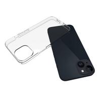 Nugarėlės dėklai Evelatus Apple iPhone 15 Clear Silicone Case 1.5mm TPU Transparent