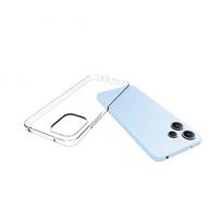 Nugarėlės dėklai Evelatus Xiaomi Redmi 12 Clear Silicone Case 1.5mm TPU Transparent