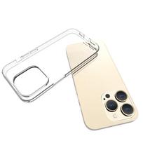 Nugarėlės dėklai Evelatus Apple iPhone 15 Pro Clear Silicone Case 1.5mm TPU Transparent