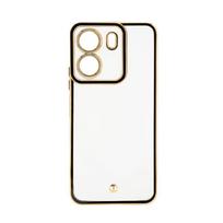 Nugarėlės dėklai iLike Xiaomi Redmi 13C 4G / Poco C65 TPU+PC With Camera Protective Transparent Black