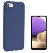 Nugarėlės dėklai iLike Samsung Galaxy A32 (A326) 5G Soft  silicone case Blue