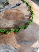 Macrame kaklo papuošalas