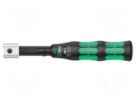 Wrench: torque | Overall len: 217mm | 2.5Nm | Socket size: 9x12mm