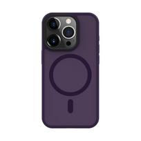 Nugarėlės dėklai Connect Apple iPhone 14 Pro Hybrid Case With Magnetic PC+TPU Deep Purple
