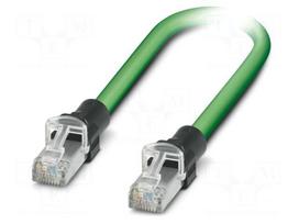 Patch cord | SF/UTP | Cat 5 | RJ45 plug,both sides | stranded | 1m | PUR