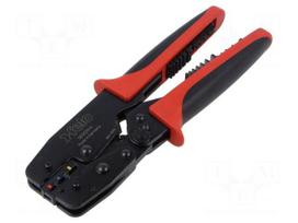 Tool: for crimping | insulated solder sleeves | Die shape: trapeze