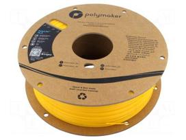 Filament: PLA | 1.75mm | yellow | 190÷230°C | 1kg | Table temp: 45°C