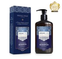 Arganicare Maitinamasis plaukų šampūnas su dygliuotų kriaušių aliejumi, 400 ml.