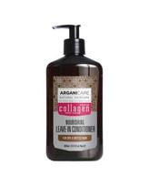 Arganicare nourishing leave-in conditioner-Maitinantis nenuplaunamas kondicionierius sausiems, trapiems plaukams su kolagenu 400ml.