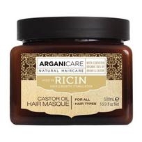 Arganicare plaukų kaukė su ricinos aliejumi 500ml.