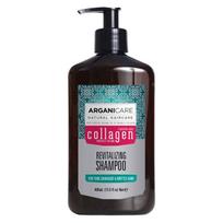 Arganicare revitalizing shampoo-Atgaivinantis šampūnas su kolagenu 400ml.