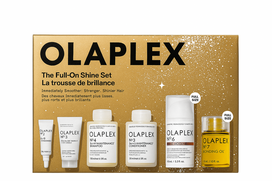 Olaplex The Full On Shine Set – Plaukų atkūrimo ir blizgesio rinkinys