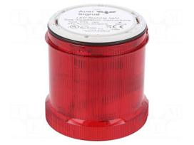 Automation module: light signaller | red | LED | 24VDC | 24VAC | IP66