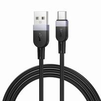 Kabelis Hoco  X109 Energy silicone charging data cable Type-C(L=1M) Black