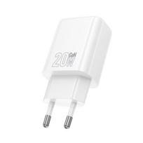 Adapteriai Hoco  N61 Gentle PD20W+QC3.0 charger(EU) White