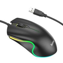 Kompiuterio pelė Hoco  GM19 Enjoy gaming luminous wired mouse Black