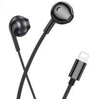 Laidinės ausinės Hoco  M115 Sagacious universal earphones with microphone iP Black