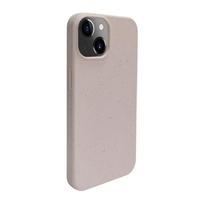 Nugarėlės dėklai iLike Apple iPhone 14 Silicone plastic case Eco Print Design Beige