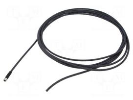 Cable: for sensors/automation | PIN: 4 | M5 female | 5m | plug | 60VDC