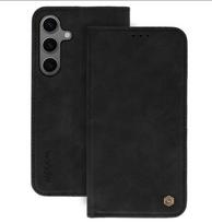 Knygos tipo dėklas dėklai iLike Samsung Galaxy A17 5G Wonder Smart Holster Case Black