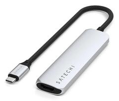 Satechi ST-P4SS interface hub USB Type-C 10000Mbit/s Silver
