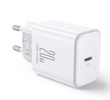 Adapteriai Joyroom  JR-TCF06 USB C 20W PD charger White