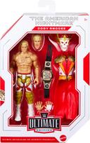 Žaislinė figūrėlė, su priedais Mattel WWE Ultimate Edition Cody Rhodes JHV89, ruda sp./aukso sp./raudona sp.