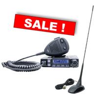 Escort HP 7120 ASQ CB racijų komplektas, RF Gain, 4W, 12V ir PNI Extra 48 CB antena