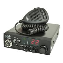 CB racija HP 8024 Escort su reguliuojamu ASQ ir 12V–24V maitinimu