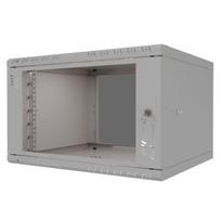Stalflex Stovo Spintelė 19" 6U  450mm  Stiklinės Durys  Pilka S-RC19-6U-450GG