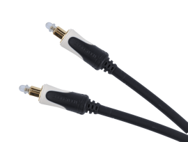 TV, SAT, HDMI, DVI kabeliai ir priedai // HDMI, DVI, AUDIO jungiamieji laidai ir priedai // Kabel optyczny  0.5m Cabletech Basic Edition