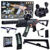 Žaidimų zona | PC | Konsolės | Priedai // Žaislai ir žaidimai vaikams // Karabin Na Kulki Wodne MK7 Na Akumulator Celownik Okulary Kulki