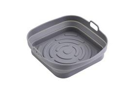 Produktai namams ir sodui // Įvairūs namų ir buities priedai // AD 6735 Tacka silikonowa do frytkownicy powietrznej | kwadratowa | 19,7 cm | wielokrotnego użytku | silikon spożywczy bpa free