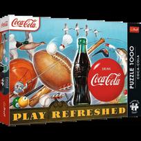 Žaidimų zona | PC | Konsolės | Priedai // Edukaciniai žaislai | Interaktyvūs | Kūrybiški | Meniški // Puzzle - 1000 Premium Plus - Coca-Cola: Chwila orzeźwienia - Trefl 12101