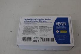 SALE OUT. | Tripp Lite | 10 Port USB Charging Station with Adjustable Storage | U280-010-ST-CEE | UNPACKED
